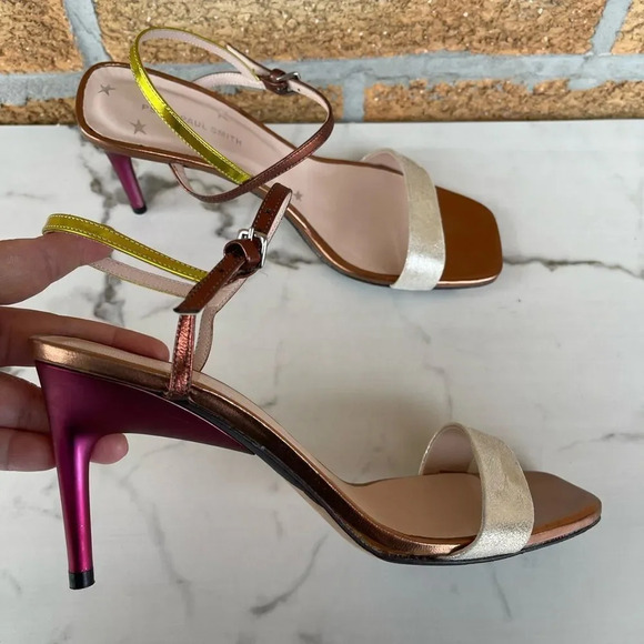 PS Paul Smith high heel sandals size 38/7.5 - Picture 1 of 9